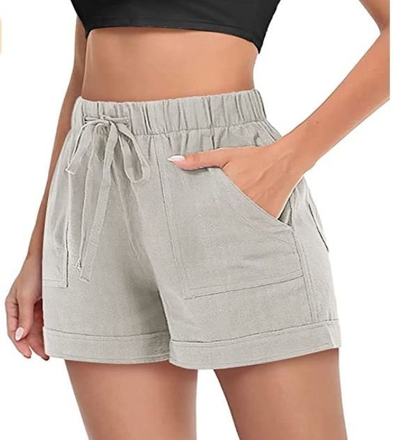 Women's Comfy Casual Drawstring Shorts